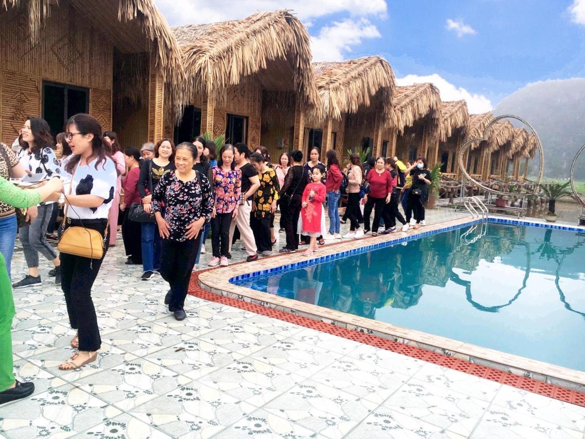 Hang Mua Lotus Homestay Ninh Bình Exteriör bild
