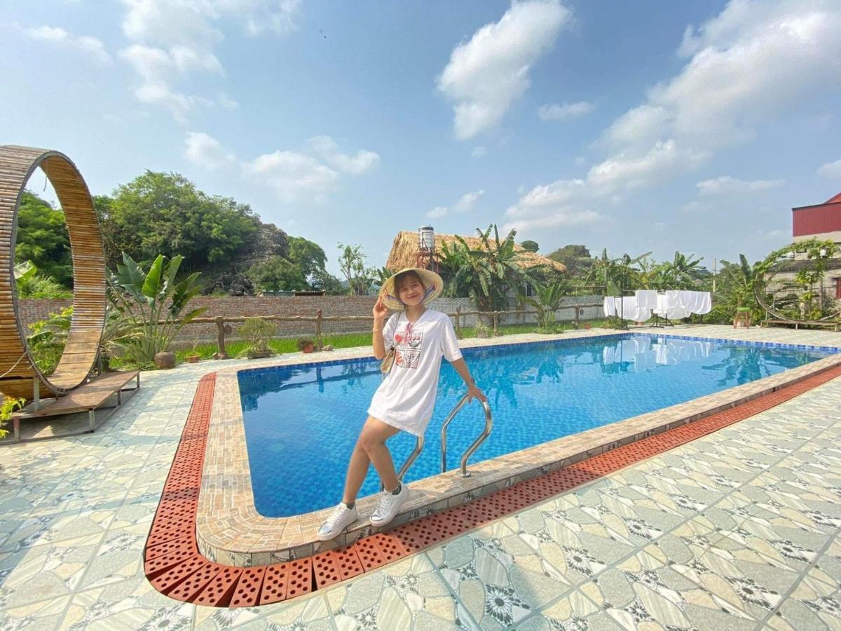 Hang Mua Lotus Homestay Ninh Bình Exteriör bild