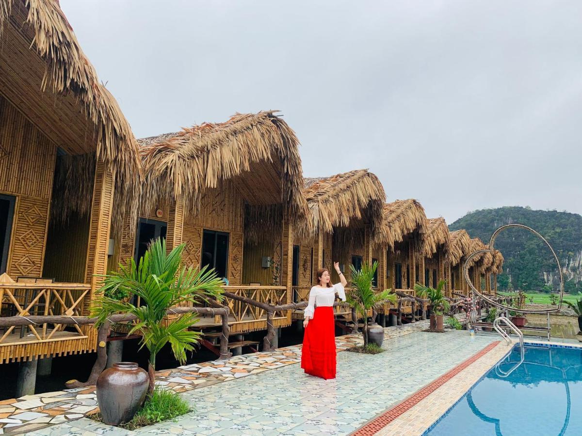 Hang Mua Lotus Homestay Ninh Bình Exteriör bild